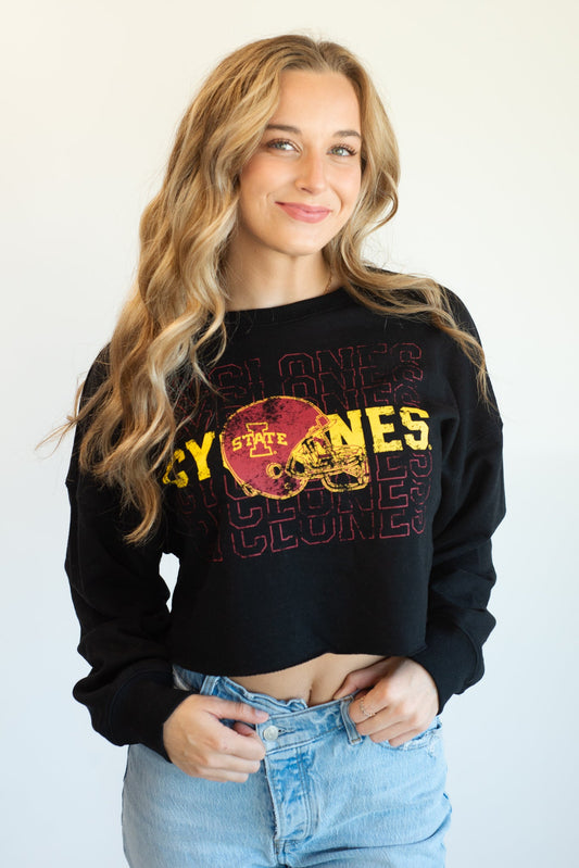 ISU Rodgers Repeat Cropped Crew