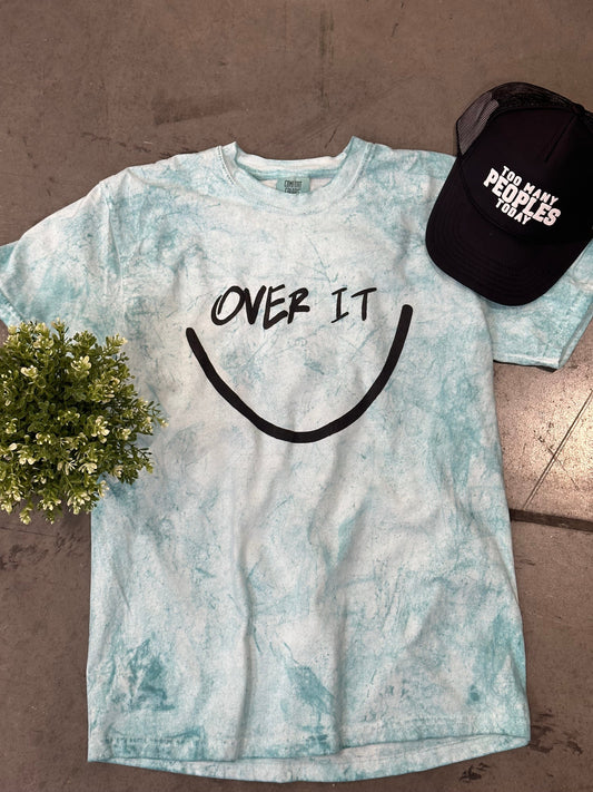OVER IT Tie Dye Tee