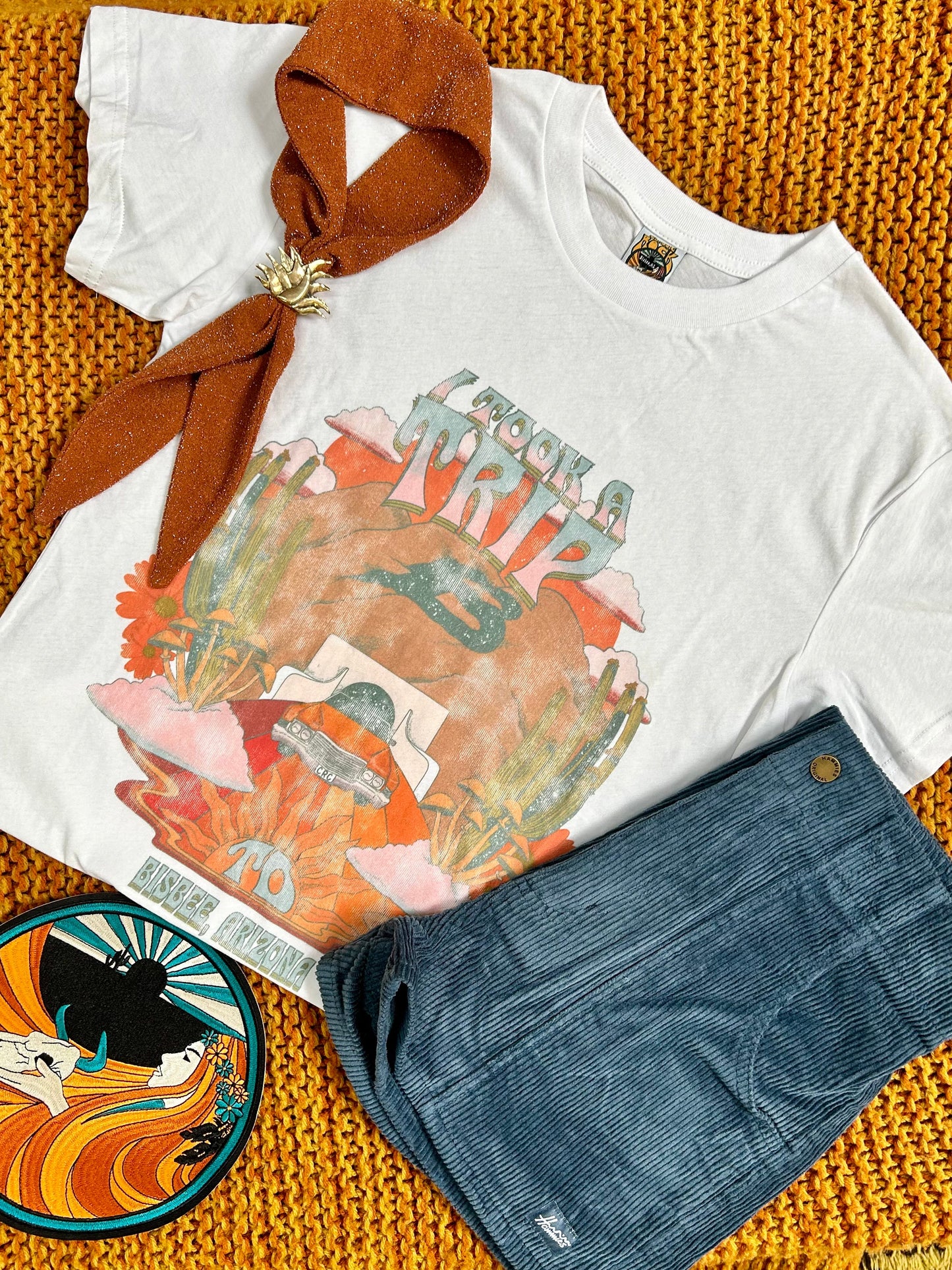 Bisbee Trip Faded Tee