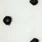 Cashmere Dot Shawl in Black/White