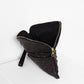 Roxanne Leather Clutch in Black