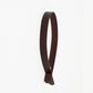 Buckle-less Belt in Brown