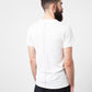 Comfort Tee in White Wool Blend
