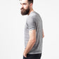 Linen T-shirt in Dolphin