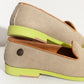 Wingtip Loafer in Lime