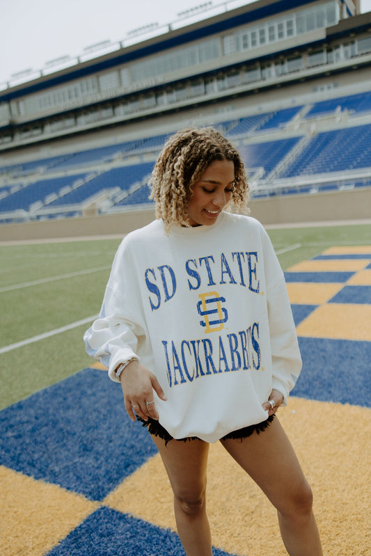 SDSU Wynn Star Sleeve Crew