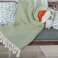 HERRINGBONE WEAVE BLANKET