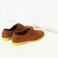 Suede Oxford in Natural/Lime