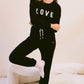 I Heart You Cloud Knit Jogger