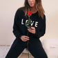 I Heart You Cloud Knit Jogger