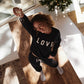 Team Love Cloud Knit Long Sleeve Top