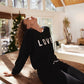 Team Love Cloud Knit Long Sleeve Top