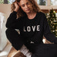 Team Love Cloud Knit Long Sleeve Top