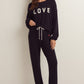 Team Love Cloud Knit Long Sleeve Top