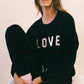 Team Love Cloud Knit Long Sleeve Top