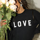 Team Love Cloud Knit Long Sleeve Top