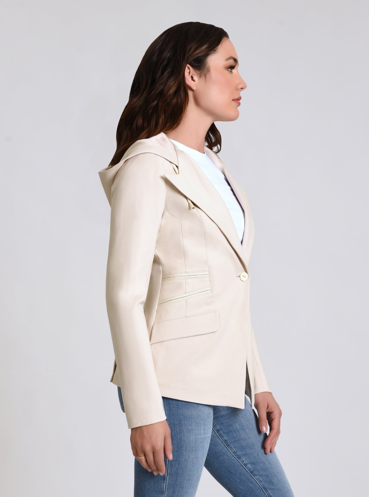 Gayatri Hooded Blazer