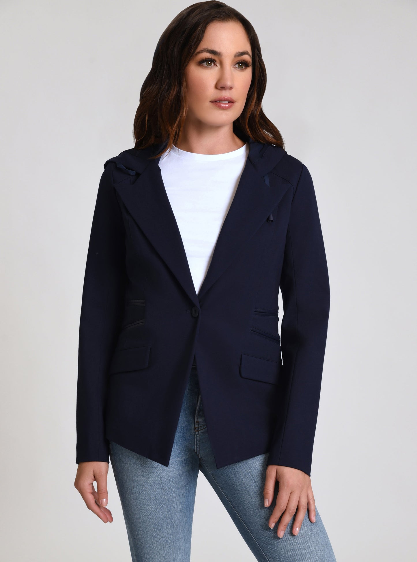 Gayatri Hooded Blazer