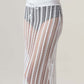 LINEAR MESH SKIRT-final sale