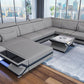 FABRIC DESIGN SOFA SAN FRANCISCO XL WITH LED