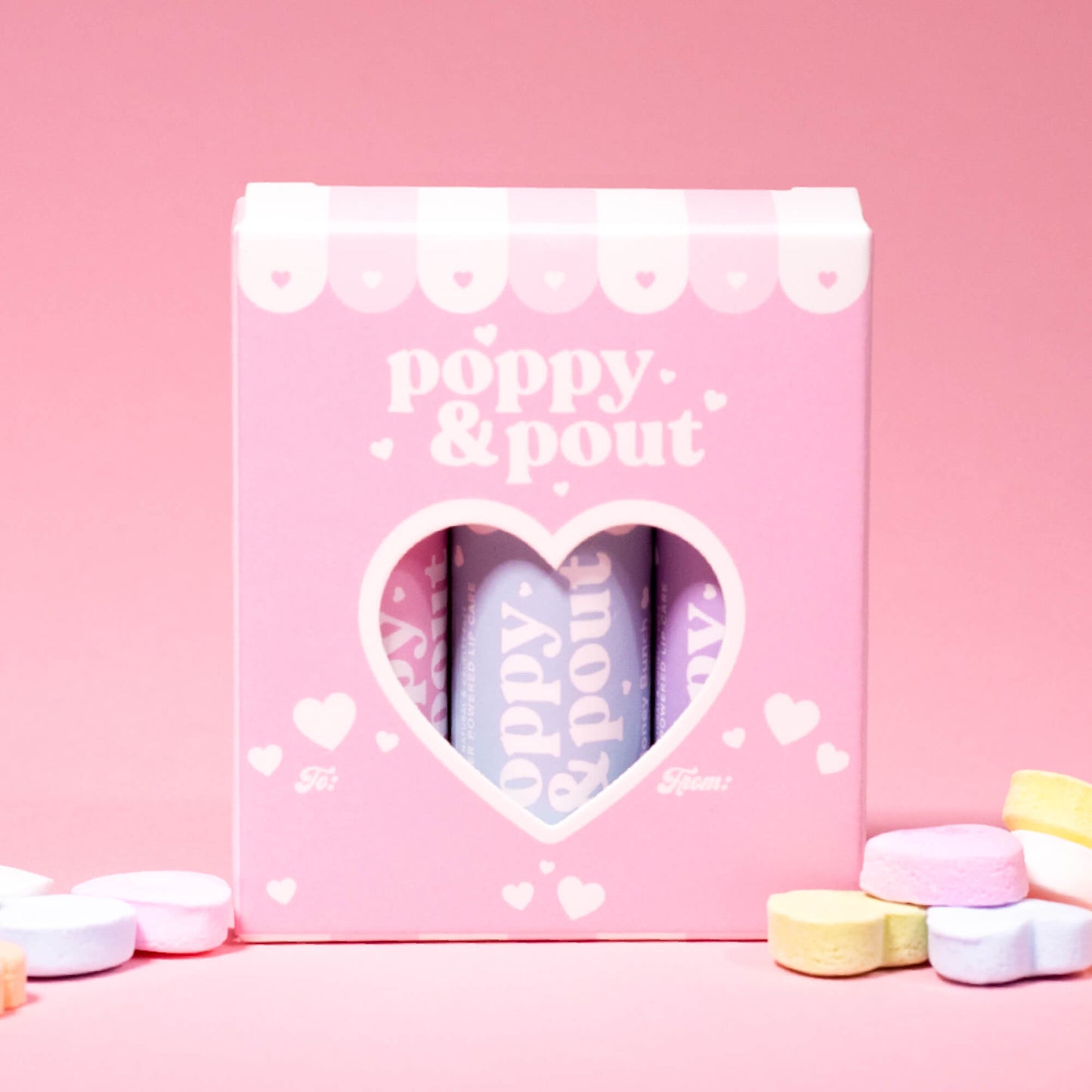 Limited Edition, Valentine's Day Gift Set, Lip Balm Trio