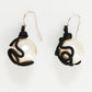 Float Bead Earring in Pearl