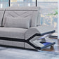 FABRIC DESIGN SOFA SAN FRANCISCO XL WITH LED